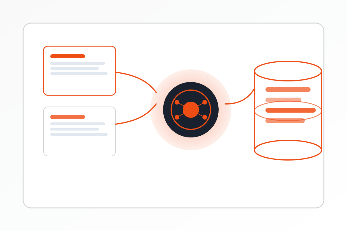 AI document processing system architecture illustration